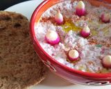 Une image de l'étape 3 de Tzatziki de radis roses.