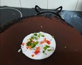 A picture of step 4 of Uttapam.