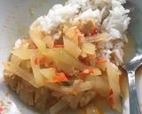 Foto langkah ke 3 dari resep Lodeh Pepaya Muda.