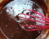 Gambar langkah 3 resipi Fudgy Brownies Kedut.