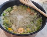 Foto del paso 3 de la receta: Menestra de verduras y gambones