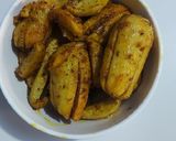 A picture of step 6 of Masala arbi.