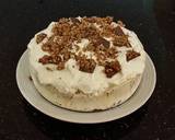 Vanilla / Peanut Butter Ice Cream Cake with a Crispy Crust and Whipped Cream Topping With Creamy Crispy Chicolate Bark recipe step 17 photo