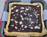 Foto langkah ke 8 dari resep Brownies puff pastry,.