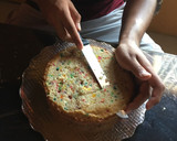 Foto del paso 15 de la receta: Birthday Cake con compota de chocolate y durazno