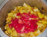 कच्चे पपीते की स्वादिष्ट सूखी सब्ज़ी रेसिपी चरण 7 फोटो