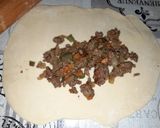 Une image de l'étape 3 de Gözleme (crêpe turc farcie).