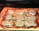 Foto del paso 8 de la receta: Pizza calabacín y queso de cabra