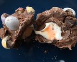 A picture of step 4 of EasterBake Scotch creme egg.