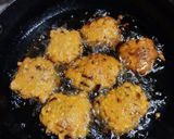 A picture of step 3 of Kalmi Vada.