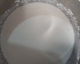 A picture of step 2 of Rose Lassi.