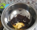 Foto langkah ke 2 dari resep Es pisang coklat.