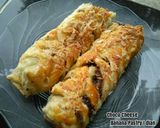 Foto langkah ke 8 dari resep Choco Cheese Banana Pastry (Kreasi Puff Pastry).