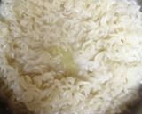 A picture of step 2 of Maggi Manchurian.