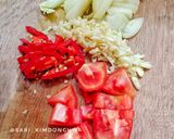 Foto langkah ke 1 dari resep Tumis Baby Buncis Daging Cincang.