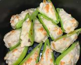 รูปขั้นตอนการทำที่ 5 ของ พริกหยวกยัดไส้ไก่ หม้ออบลมร้อน