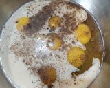 A picture of step 2 of Mediterranean Egg Bowl.