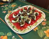 Une image de l'étape 8 de Salade de concombres et tomates aux salicornes, dulse et laitue de mer.