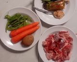 Foto langkah ke 1 dari resep 164. Asem Asem Daging Sapi Bumbu Jahe.