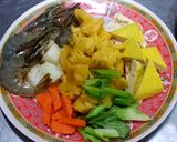 รูปขั้นตอนการทำที่ 1 ของ ผัดเปรี้ยวหวานกุ้งเต้าหู้