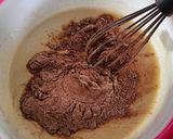 Foto langkah ke 4 dari resep Brownies cup kukus fla coklat.
