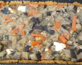 Foto del paso 4 de la receta: Tarta de berenjenas Gourmet! con masa integral casera