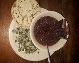 Foto del paso 3 de la receta: Frijoles con costilla y ejotes con huevo....🇸🇻