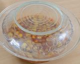 A picture of step 5 of Karonda pickle.