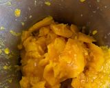 A picture of step 1 of Mango-Coconut Barfi.
