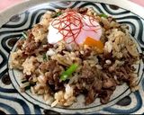 A picture of step 12 of Huh? Bibimbap? Super Tasty Fried Rice with BBQ Sauce.