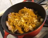 Une image de l'étape 9 de Chevreau mariné façon créole aux oignons,épices,citron et herbes aromatiques.