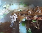 A picture of step 3 of Black Garlic Noodle Soup with Pork.