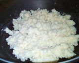 A picture of step 3 of Coconut Ladoos / Balls.
