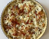 A picture of step 8 of Quiche Lorraine (Bacon and Gruyère Tart).
