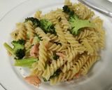 Foto del paso 4 de la receta Pasta con salmón y brócoli