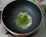 A picture of step 3 of Korean chewy garlic Potato in Red sauce.