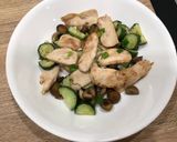 鵝油炒雞胸肉佐栗子小黃瓜的食譜步驟5照片