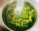 A picture of step 2 of No-Water! Intensely Flavorful Roasted Edamame.