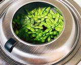 A picture of step 5 of No-Water! Intensely Flavorful Roasted Edamame.