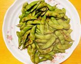 A picture of step 7 of No-Water! Intensely Flavorful Roasted Edamame.