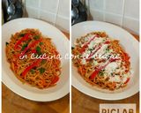 Foto del passaggio 4 della ricetta Ciriole di farro integrale con peperoni e salsiccia ♡