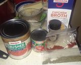 A picture of step 1 of Unstuffed Pepper Soup.