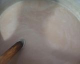 Foto langkah ke 3 dari resep Puding Roti Tawar Pandan Tiramisu.
