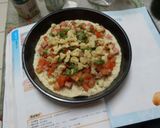 青蔥熱狗披薩的食譜步驟2照片