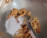 A picture of step 3 of Besan ke laddu.