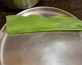 A picture of step 5 of Enduri Pitha - An Oriya Delicacy (Turmeric leaf infused dish).
