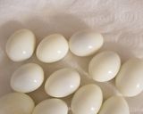 A picture of step 1 of (Secret Ingredient) Stuffed Eggs.