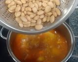 A picture of step 4 of Large White Beans with Chorizo (Quick Recipe).
