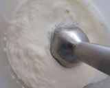 A picture of step 2 of Eggless Chocolate mousse.