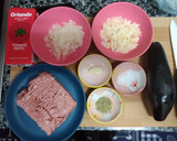 Foto del paso 1 de la receta: Berenjenas rellenas al horno